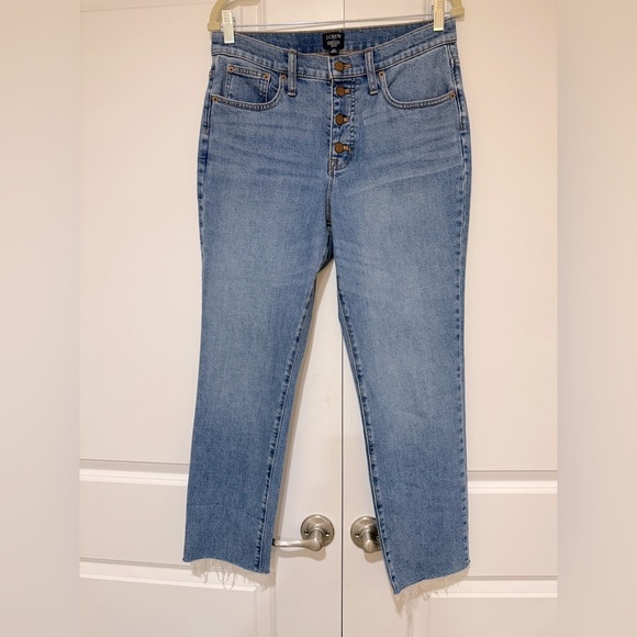 J. Crew Factory Denim - J. Crew Factory Essential straight jean in all-day stretch Size 29 blue like new